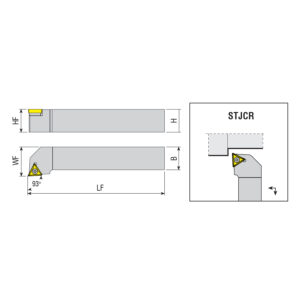 STJCL 3232 P16 esztergakés