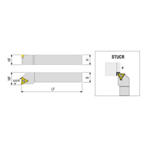STUCL 3232 P16 esztergakés