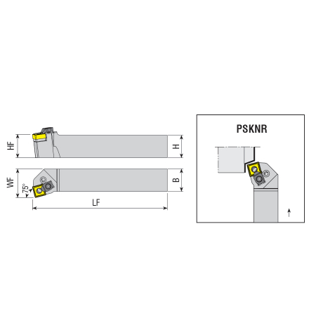 PSKNR 3232 P12C esztergakés