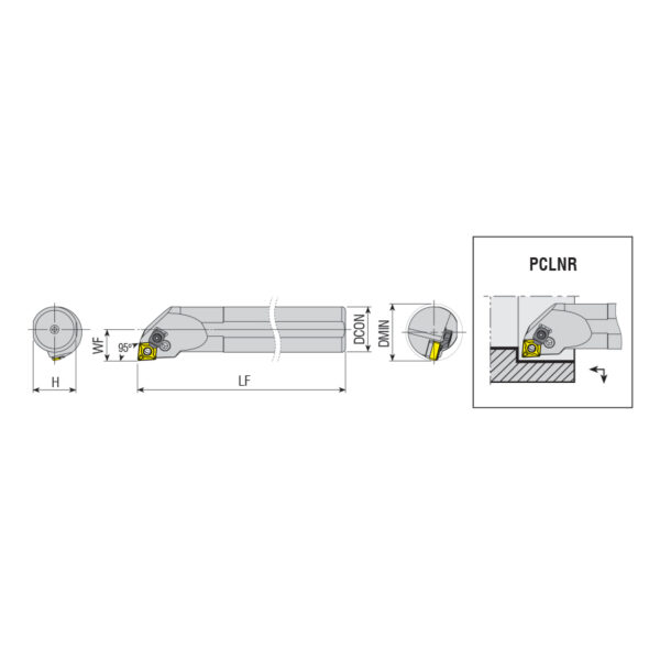 S50V PCLNR 19C furatkés