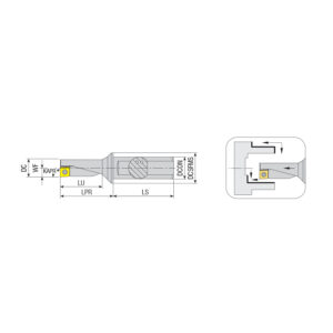 AEKR-D2.25X32 QC.. 170508 Multi-turn esztergakés