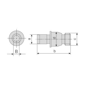 AEV-01-M6x16 Csavar