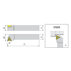 STGCL 1212 F11 esztergakés