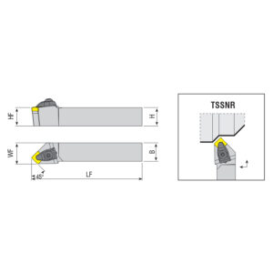 TSSNR 3232 P15 esztergakés