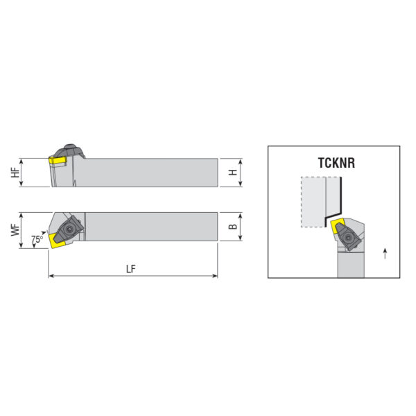 TCKNR 3232 P12 esztergakés