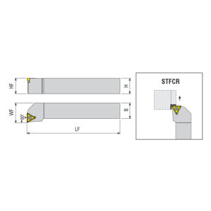 STFCR 3232 P16 esztergakés
