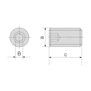 2715-M3x8 Csavar