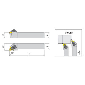 TWLNL 4040 S08 esztergakés