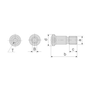 1210-M3.5X9.6 Csavar