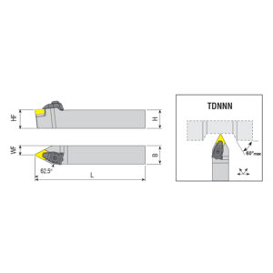 TDNNN 5050 S15 esztergakés