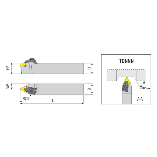 TDNNN 5050 S15 esztergakés