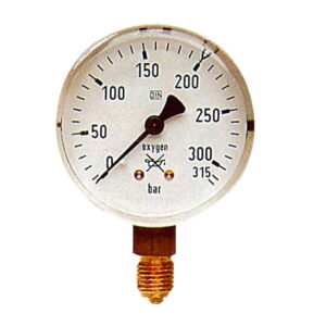 GCE MANOMÉTER OXIGÉN 315/200 BAR 63 MM