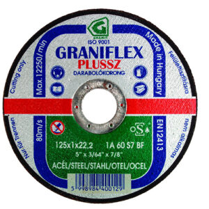 GRÁNIT CSISZOLÓKORONG 180X6.0X22.23 1A30S7BF 80 ( GRANIFLEX PLUSSZ)