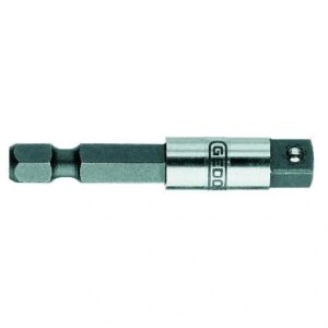 GEDORE BITTARTÓ ÁTALAKÍTÓ 1/4" HATSZÖG - 1/4" NÉGYSZÖG (673 6.3)