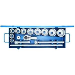 GEDORE DUGÓKULCS KÉSZLET 1" 15 RÉSZES UD PROFIL 36-80 MM (D 21 EMU-10)