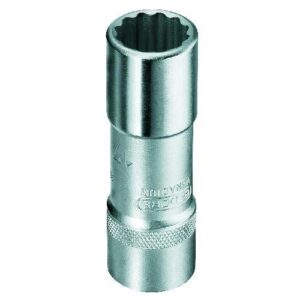 GEDORE DUGÓKULCS BETÉT 1/2", HOSSZÚ, UD PROFIL 12 MM (D 19 L 12)