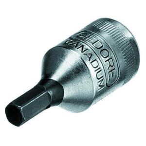 GEDORE IMBUSZ DUGÓKULCS BETÉT 1/4".BELSŐ HATSZÖG 6 MM (IN 20 6)