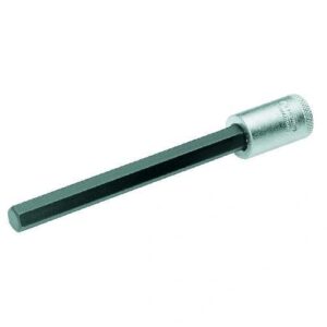 GEDORE IMBUSZ DUGÓKULCS BETÉT 3/8", HOSSZÚ, BELSŐ HATSZÖG 4 MM (IN 30 L 4-95)