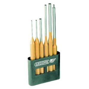 GEDORE SASSZEGKIÜTŐ KÉSZLET, HOSSZÚ ALAK, 6 RÉSZES, PVC TARTÓBAN (116 L)
