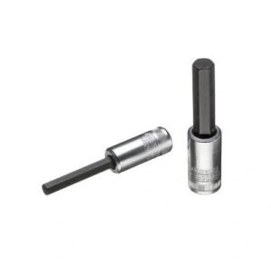 GEDORE IMBUSZ DUGÓKULCS BETÉT 1/4", HOSSZÚ, BELSŐ HATSZÖG 4 MM (IN 20 L 4-60)