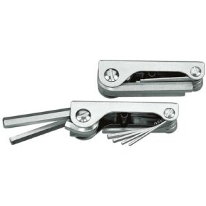 GEDORE HAJLÍTOTT IMBUSZKULCS KÉSZLET CSÍPTETŐBEN 9 RÉSZES 5/64-1/4" (SCL 42-90 A)