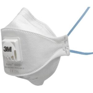 3M 9322+ AURA FFP2 RÉSZECSKESZŰRŐ PORMASZK 120 DB/KRT