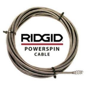 RIDGID CSŐTISZTÍTÓ SPIRÁL 1/4" (7.6 M) TÖLCSÉRES FÚRÓVAL