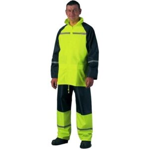 FLUO ESŐRUHA FÉNYVISSZAVERŐ CSÍKKAL SÁRGA XL