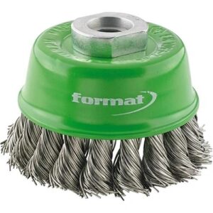 FORMAT FAZÉKKEFE FONOTT ROZSDAMENTES DRÓT 0.35MM 65MM