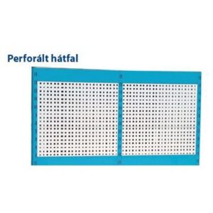 BITT SZERSZÁMTARTÓ PERFORÁLTFAL 1500-AS SZERELŐASZTALHOZ  1500X800 MM