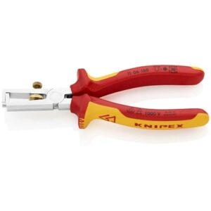 KNIPEX VDE HUZALCSUPASZÍTÓ FOGÓ KRÓMOZOTT, TÖBBKOMPONENSŰ NYÉL 160 MM (BLISZTER)