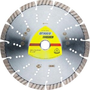 KLINGSPOR GYÉMÁNT VÁGÓKORONG 115X2.4X22.23MM P DT 900 U ST=TURBÓ SZEGMENS