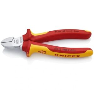 KNIPEX VDE OLDALCSÍPŐ FOGÓ 160MM