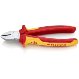 KNIPEX VDE OLDALCSÍPŐ FOGÓ 180MM