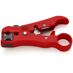 KNIPEX HUZALCSUPASZÍTÓ SZERSZÁM KOAX KÁBELHEZ 125MM (BLISZTER)