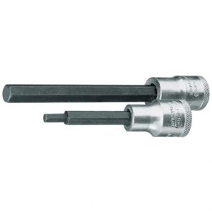 GEDORE IMBUSZ DUGÓKULCS BETÉT 1/2", 140MM, BELSŐ HATSZÖG 8 MM (IN 19 L 8-140)