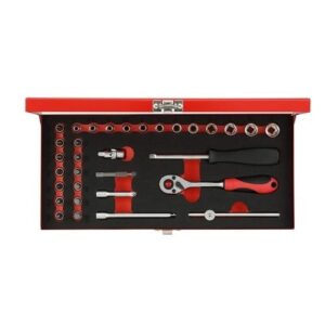 GEDORERED DUGÓKULCS KÉSZLET 1/4" 4-13 MM 32 RÉSZES R49004032