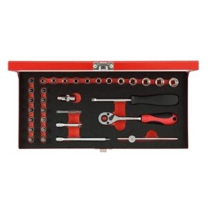 GEDORERED DUGÓKULCS KÉSZLET 1/4" 4-13 MM 32 RÉSZES R49014033