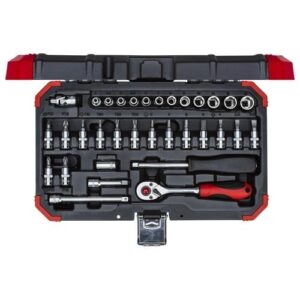 GEDORERED DUGÓKULCS KÉSZLET 1/4" 4-13 MM 33 RÉSZES R49003033
