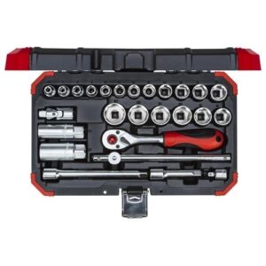 GEDORERED DUGÓKULCS KÉSZLET 3/8" 6-24 MM 26 RÉSZES R59003026