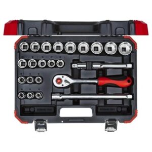 GEDORERED DUGÓKULCS KÉSZLET 1/2" 10-32 MM 24 RÉSZES R69013024