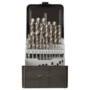 GEDORERED FÉM CSIGAFÚRÓ KÉSZLET KÖSZÖRÜLT D 1-13 MM 0.5 MM 25 RÉSZES R93510025