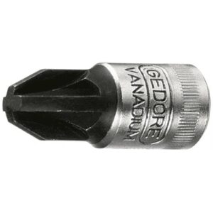 GEDORE CSAVARHÚZÓ DUGÓKULCS BETÉT 1/4" KERESZTHORNYÚ PZ 1 (IKS 20 PZD 1)