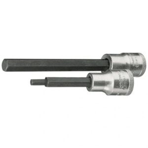 GEDORE IMBUSZ DUGÓKULCS BETÉT 1/2", 140MM, BELSŐ HATSZÖG 9 MM (IN 19 L 9-140)