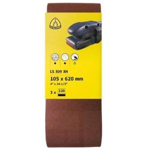 KLINGSPOR KIAKASZTHATÓ SZALAG KÉZI CSISZOLÓGÉPRE 100X560MM P 40 LS 309 XH S F5 3SRT (3 DB/CSOMAG)