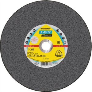 KLINGSPOR VÁGÓKORONG 100X1.6X16MM A 46 TZ S EGYENES