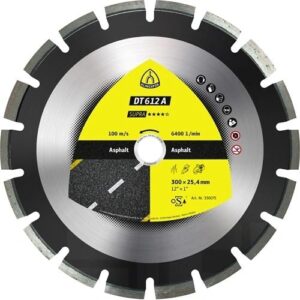 KLINGSPOR GYÉMÁNT VÁGÓKORONG 500X3.7X25.4MM P DT 612 A W=SZÉLES FOGHÉZAG
