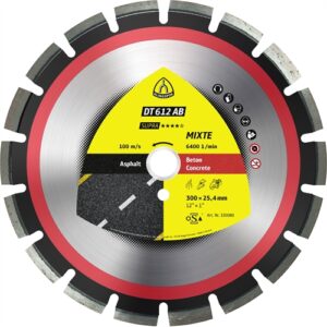 KLINGSPOR GYÉMÁNT VÁGÓKORONG 300X2.8X20MM P DT 612 AB W=SZÉLES FOGHÉZAG