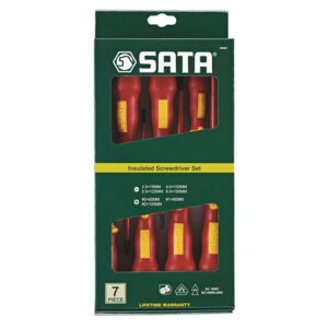SATA VDE CSAVARHÚZÓ KÉSZLET 7 RÉSZES (LAPOS+PH)