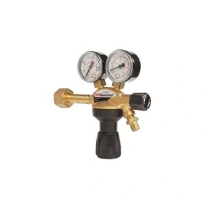 GCE BASECONTROL DIN REDUKTOR AR/CO2 200/24 L/PERC  W21.8"XG1/4"